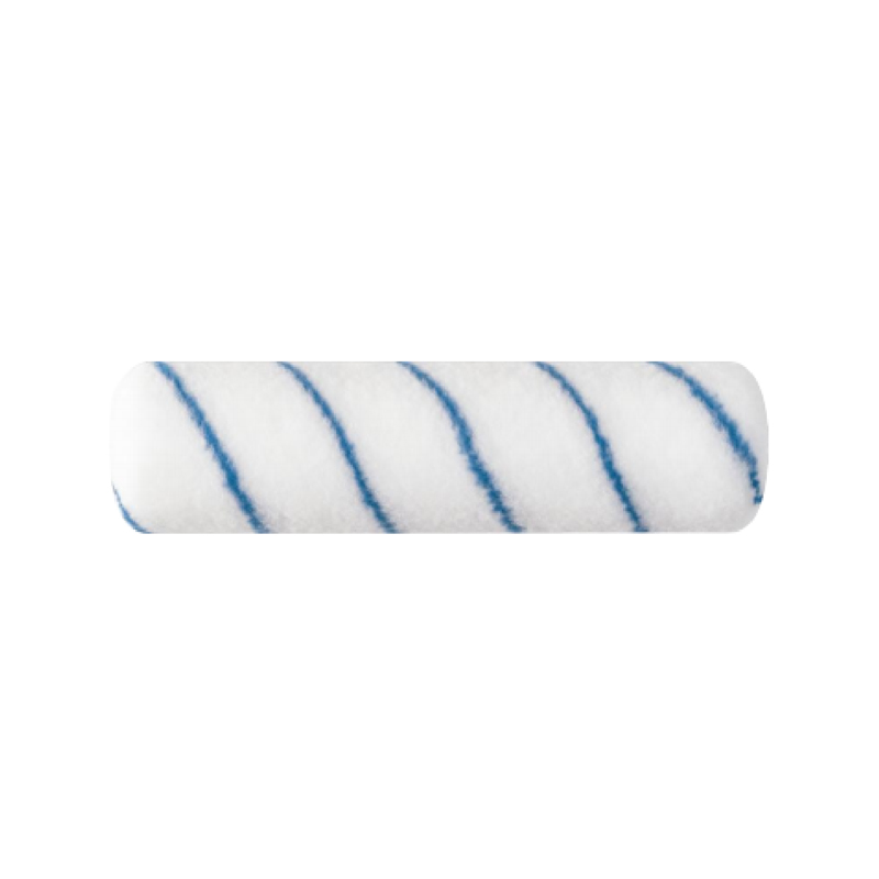 Blue Stripe Woven Polyester Roller Cover