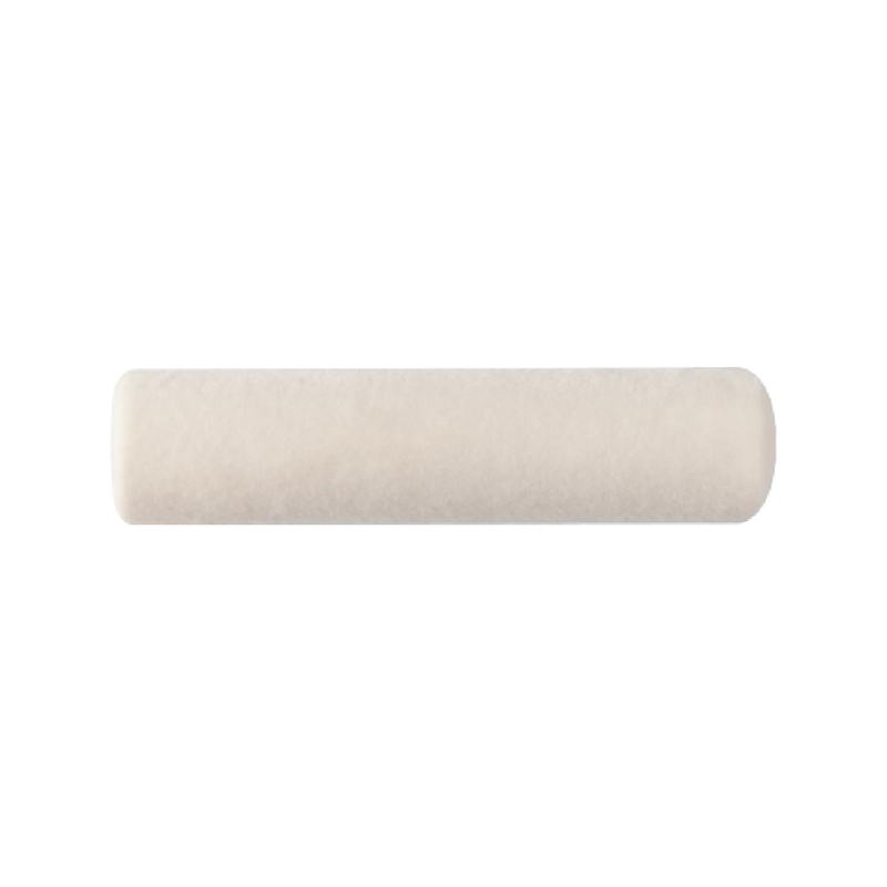 Vit vävd Mohair Roller Cover