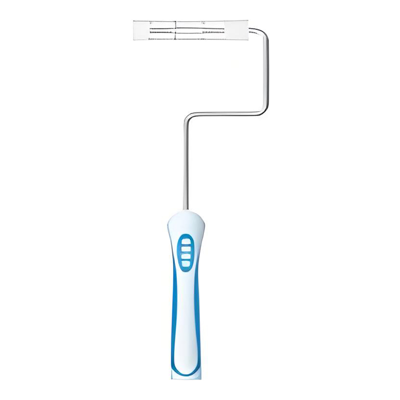 4 tums mini plastbur rullram